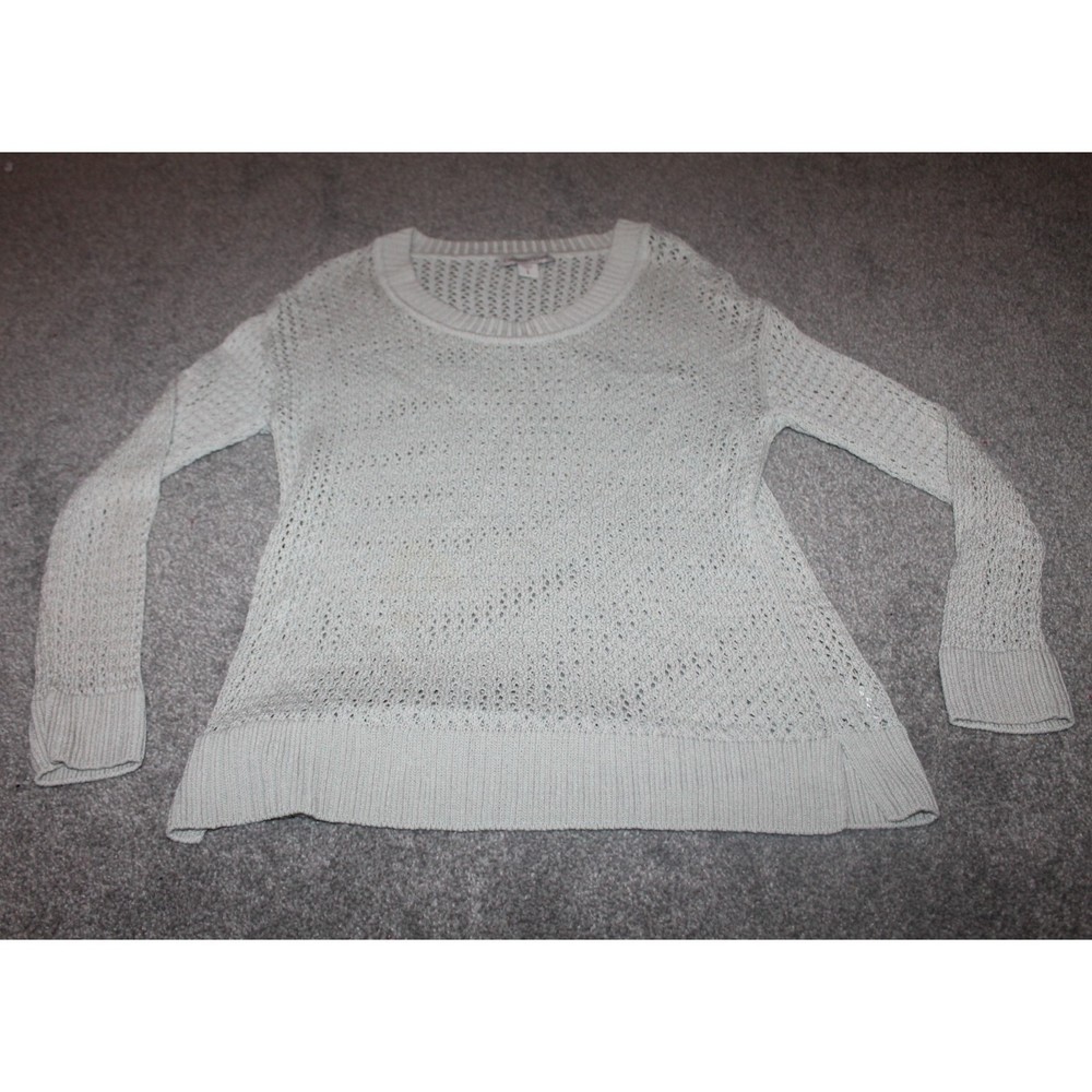 Coldwater Creek Woman's Size 8 Loose knit Pullover Sweater Fall Light